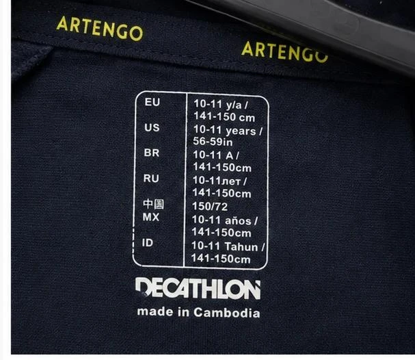 Veste de sport Artengo azul-marinho com zíper - 10/11 anos (141-150 cm) - Tennis & mu – photo 3